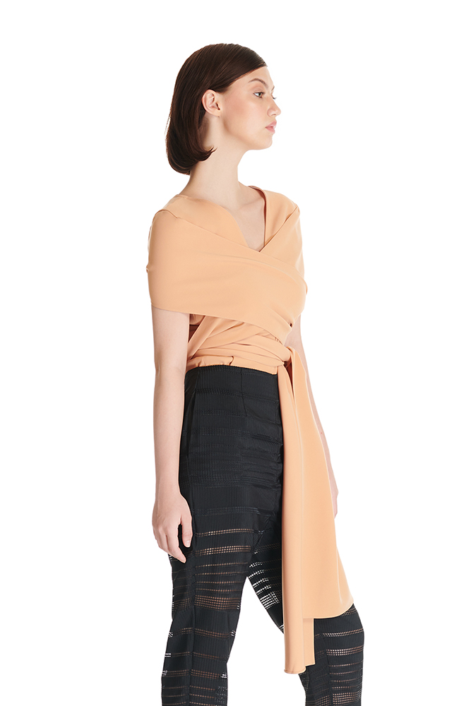 side view of the dress